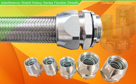 Delikon EMI RFI shielding Heavy Series Over Braided Flexible Conduit and Heavy Series Connector are designed for steel mill, metal industry, oil and gas industry, Refineries and Petrochemical industry, automotive industry automation control cable shielding and protection. Electric Flexible Conduit,Liquid Tight Conduit, Heavy Series Over Braided Flexible Conduit, Heavy Series Connector,Stainless Steel Flexible Conduit,Liquid Tight Conduit,Stainless Steel Connector,Conduit Fittings,EV wiring