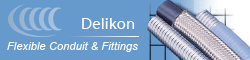 Delikon Electrical Flexible Conduit, Fittings