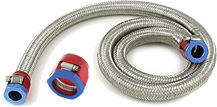 Stainless Steel Braided Nitrile Rubber Hose is for use with Magna-Clamp Fittings